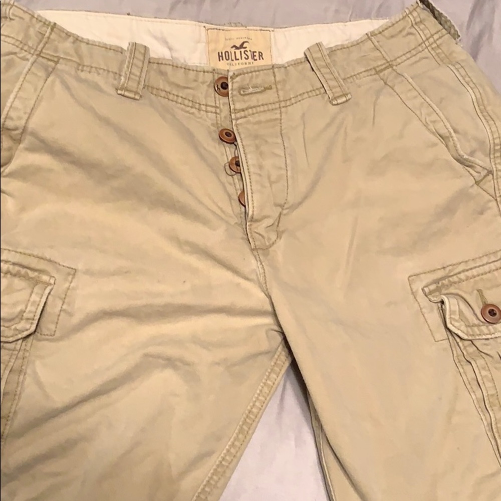 Hollister cargo shorts